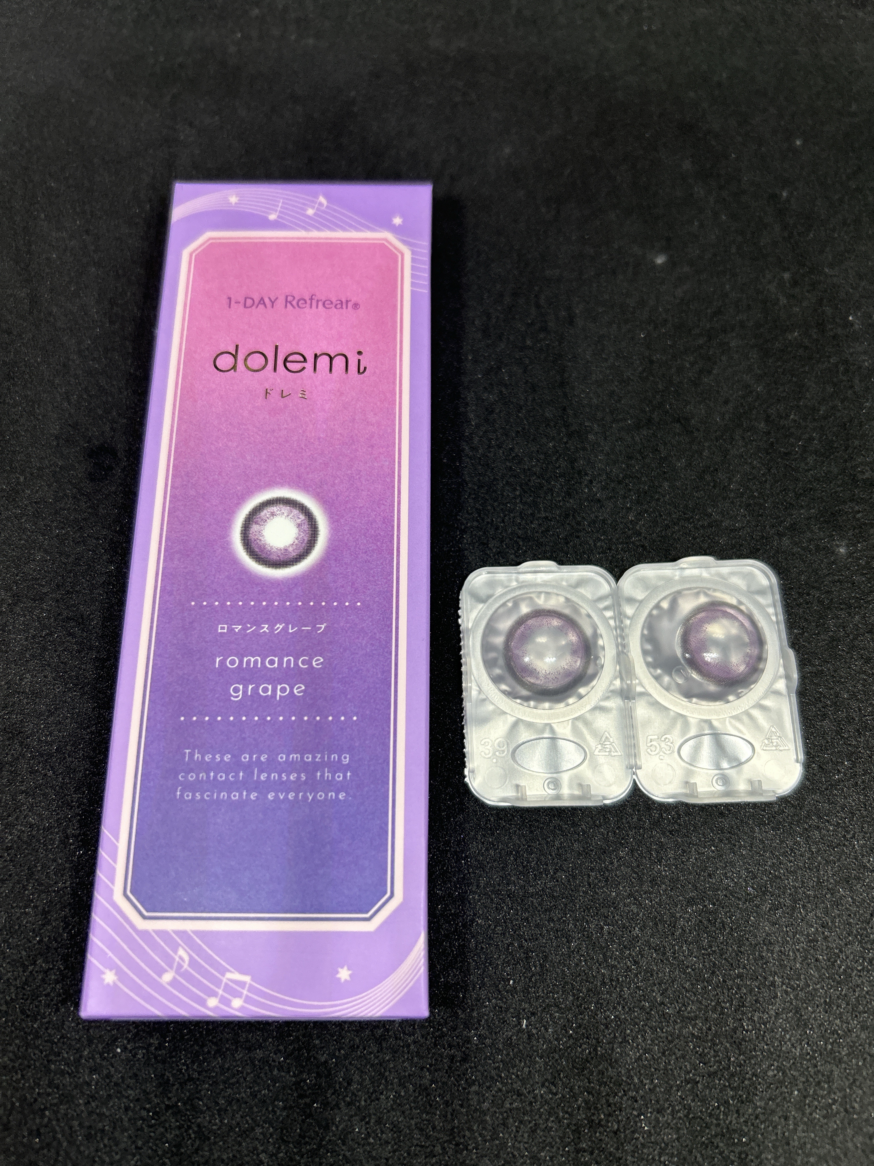 1-DAY Refrear dolemi チュールベージュ/Refrear/ワンデー（１DAY）カラコンを使ったクチコミ（1枚目）