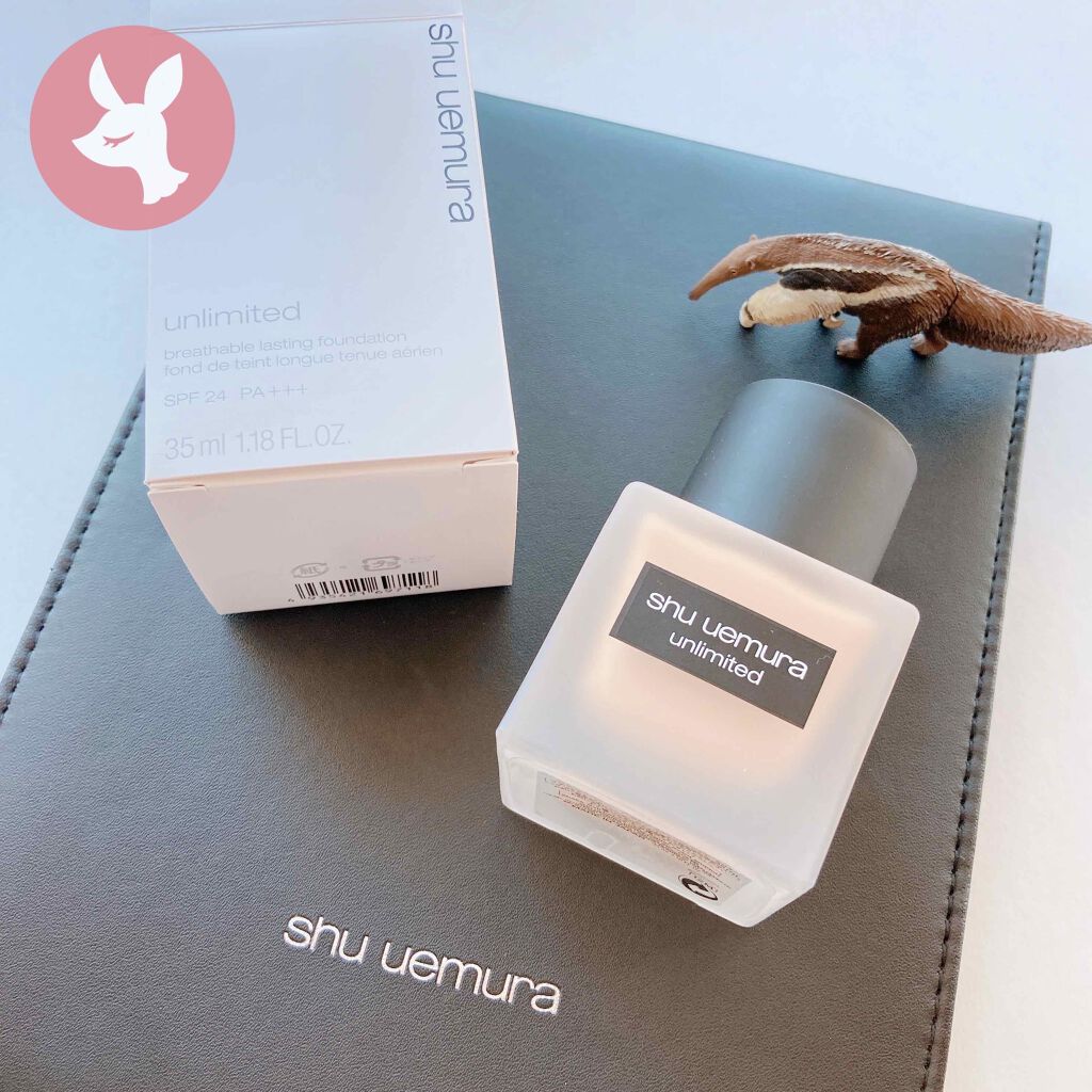 (旧)アンリミテッド ラスティング フルイド/shu uemura/リキッドファンデーションを使ったクチコミ(1枚目)