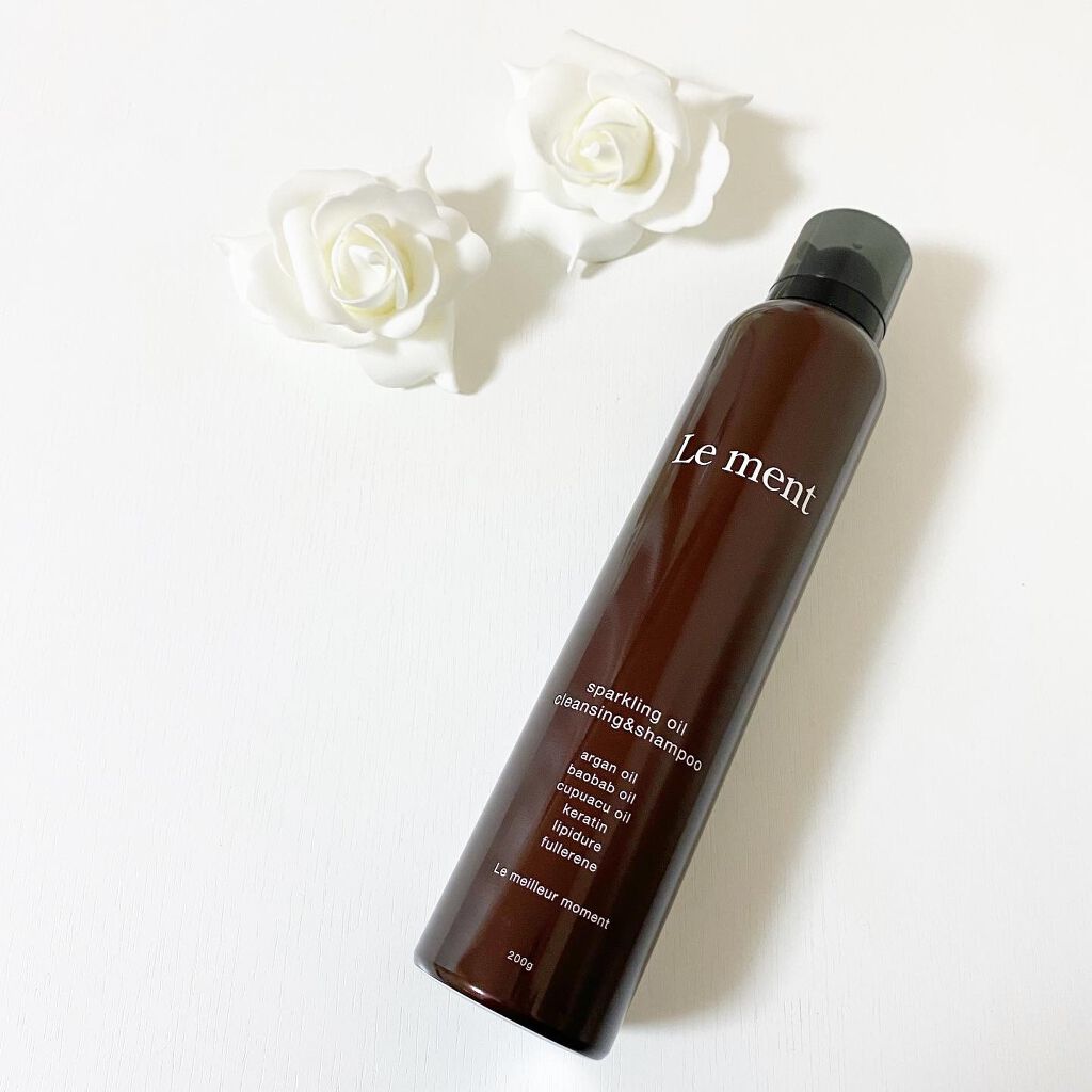 ルメント スパークリングオイル クレンジング&シャンプー/Le ment/市販シャンプーを使ったクチコミ(1枚目)