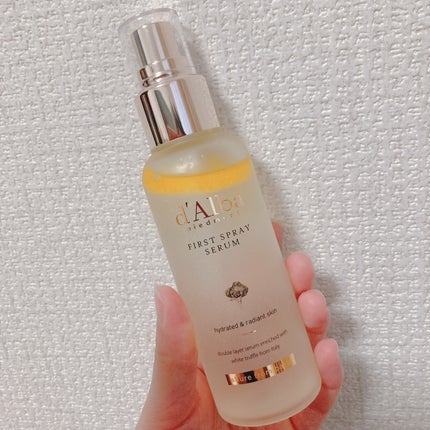 ダルバ ホワイトトリュフファーストスプレーセラム/ダルバ/ミスト状化粧水を使ったクチコミ(4枚目)