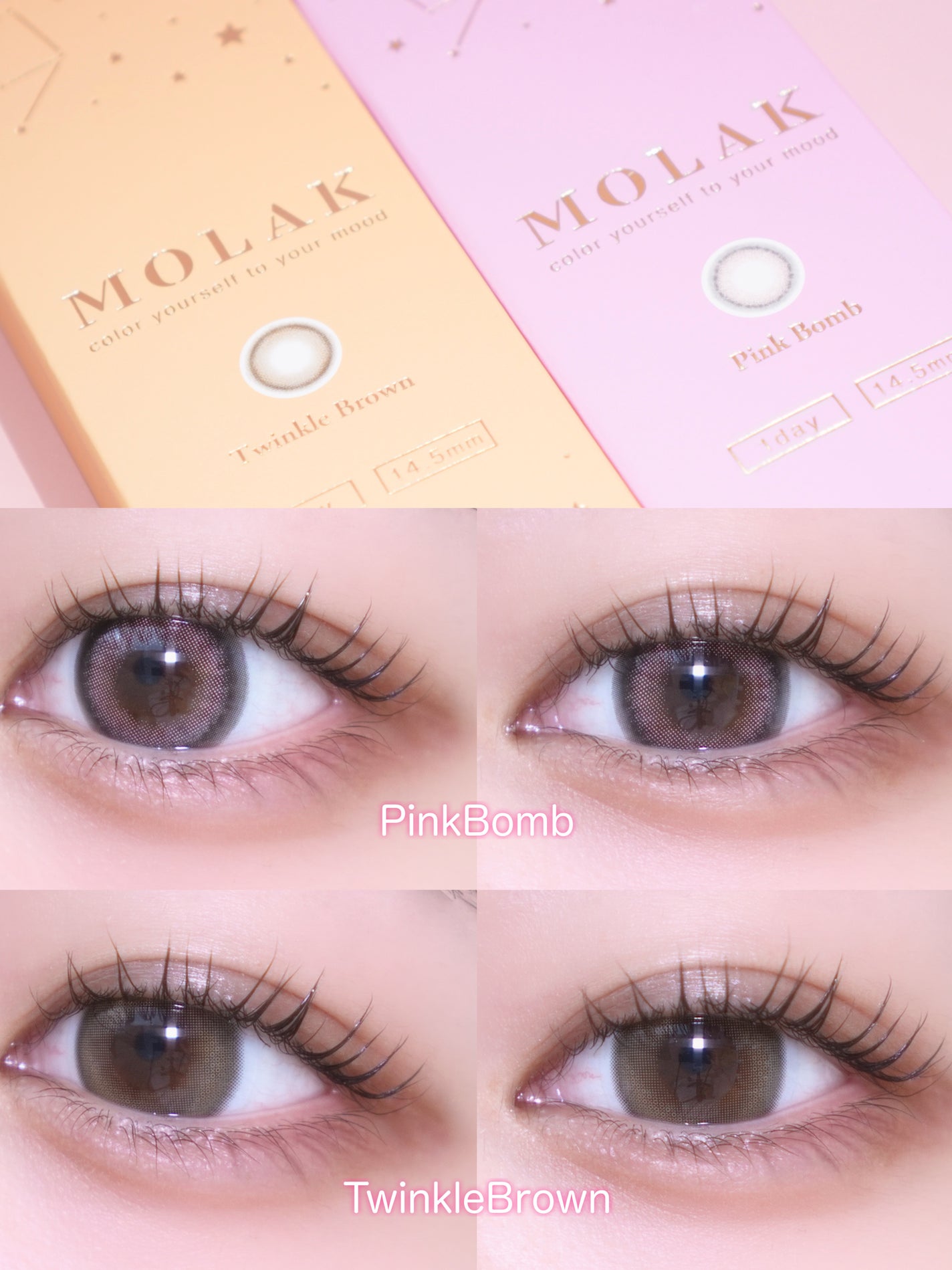 MOLAK 1day/MOLAK/ワンデー(1DAY)カラコンを使ったクチコミ(1枚目)