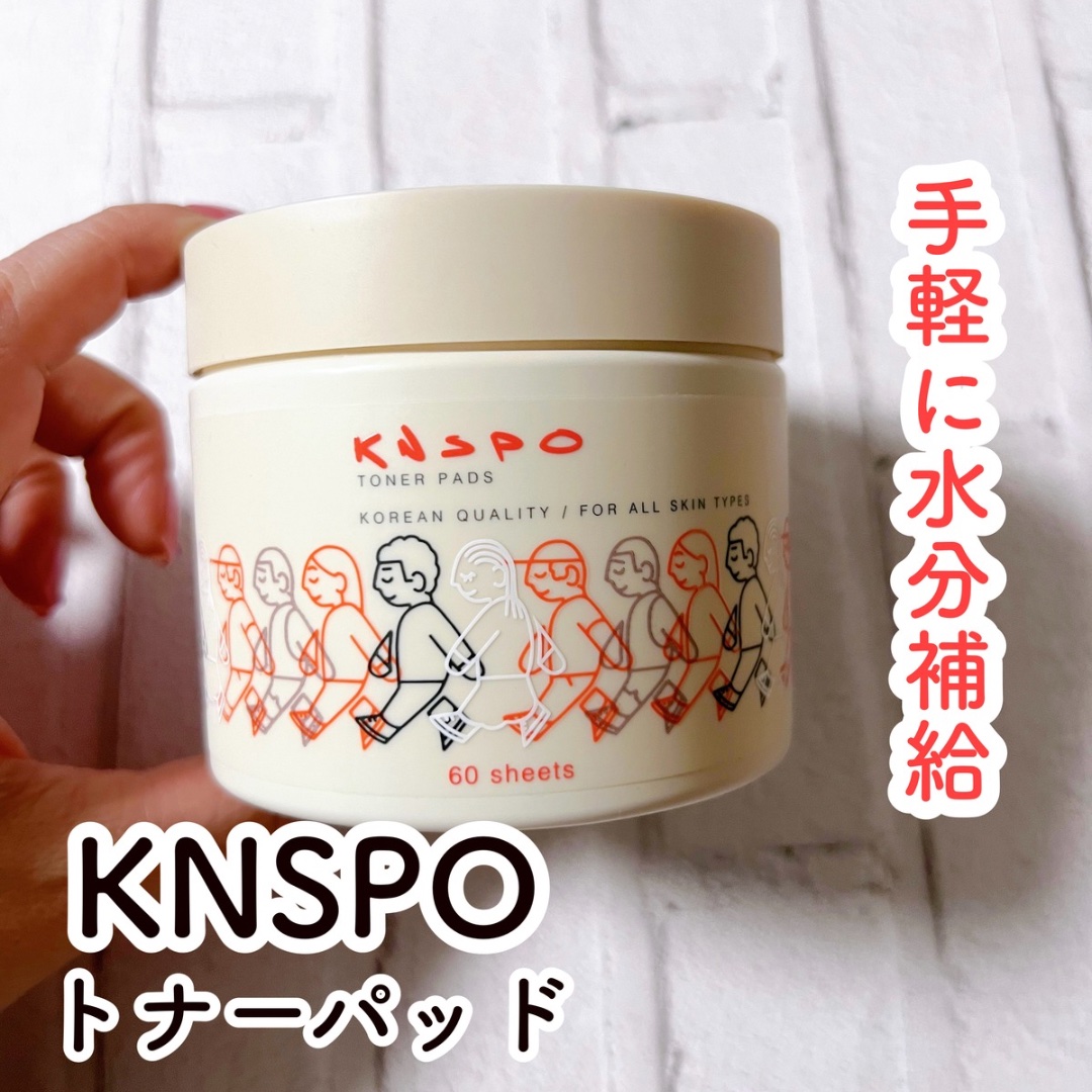 トナーパッド/KNSPO/化粧水を使ったクチコミ（1枚目）