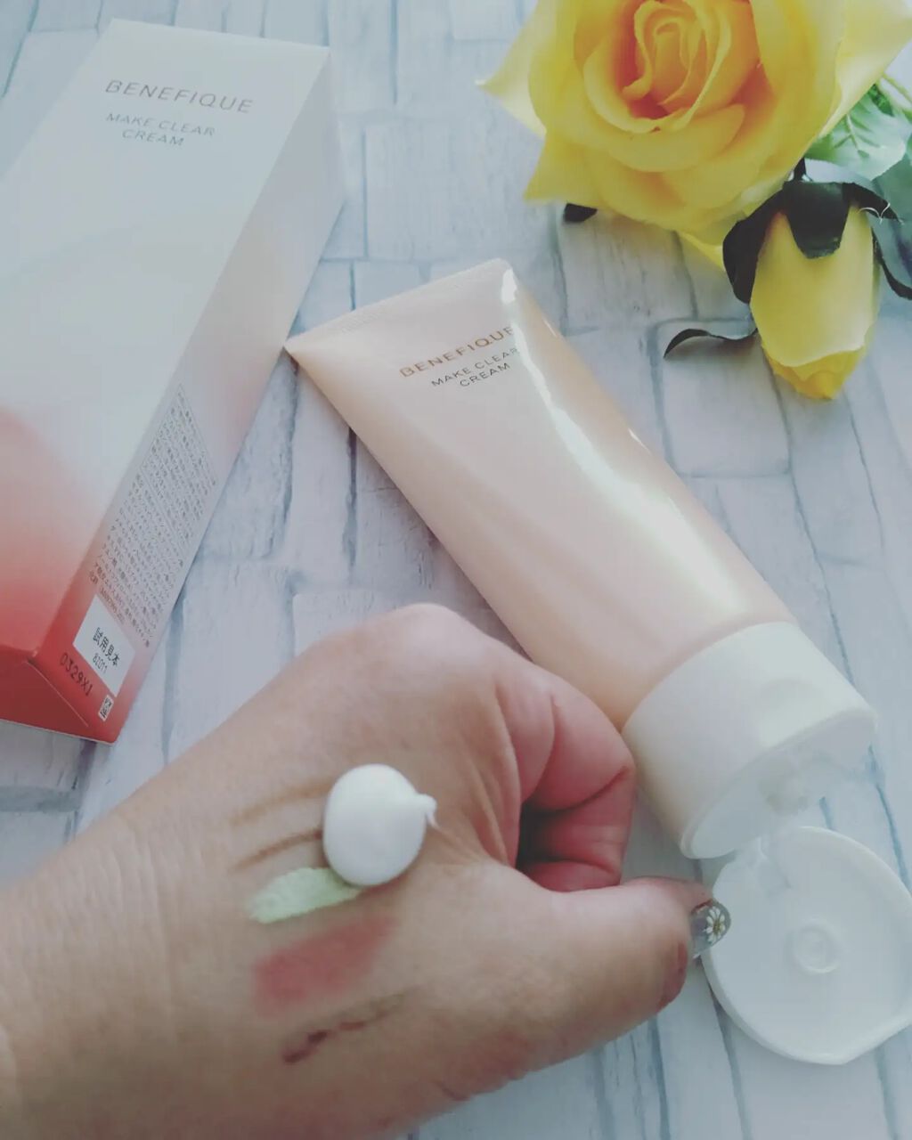  メイククリア クリーム/BENEFIQUE/クレンジングクリームを使ったクチコミ（2枚目）