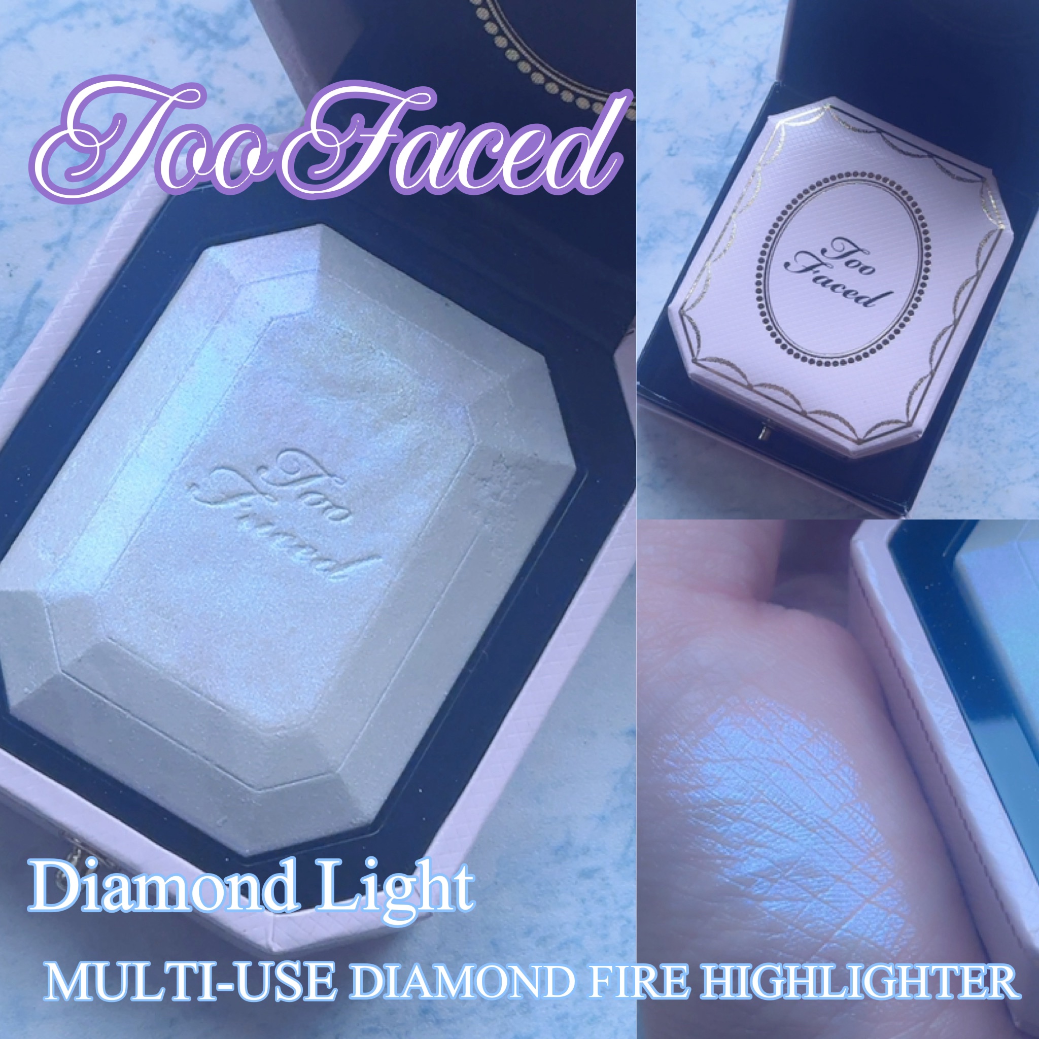 ダイヤモンドライト マルチユース ハイライター ダイヤモンド ファイア/Too Faced/パウダーハイライトを使ったクチコミ（1枚目）