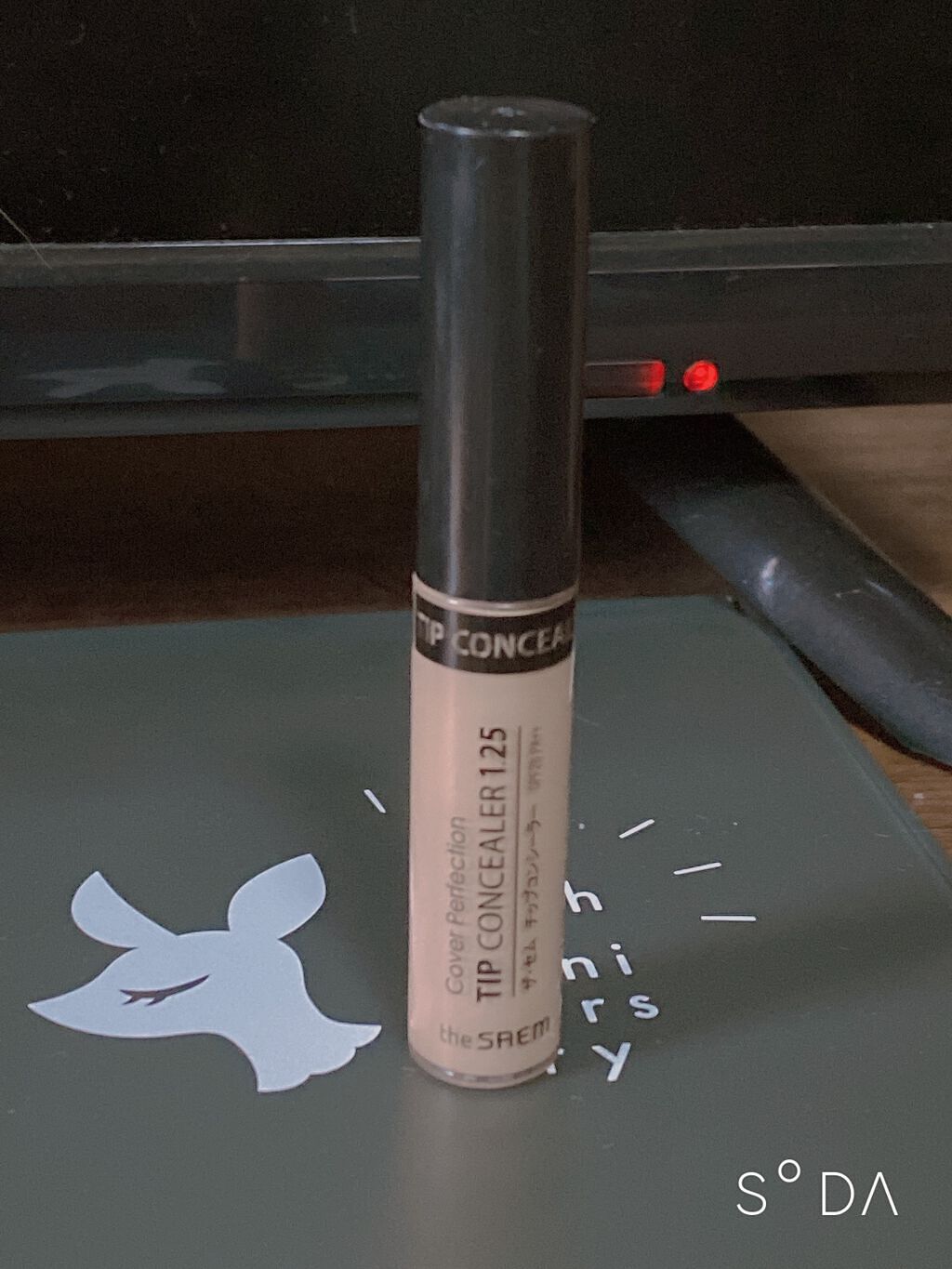 カバーパーフェクション チップコンシーラー/the SAEM/リキッドコンシーラーを使ったクチコミ(1枚目)