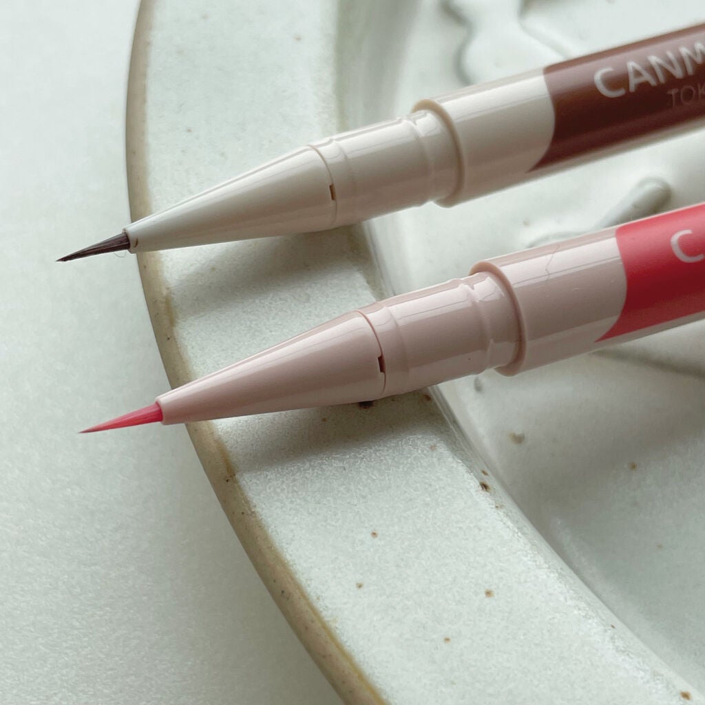 3wayスリムシェードライナー/キャンメイク/リキッドアイライナーを使ったクチコミ(2枚目)