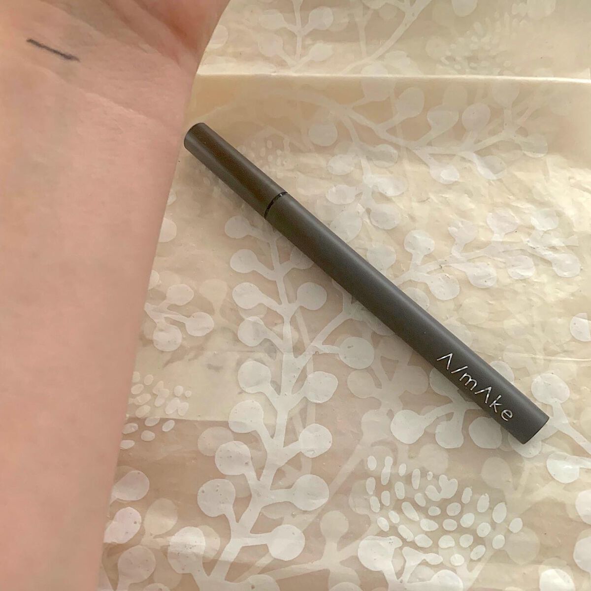 エーメイク マットリキッドアイライナー /A/mAke/リキッドアイライナーを使ったクチコミ(2枚目)