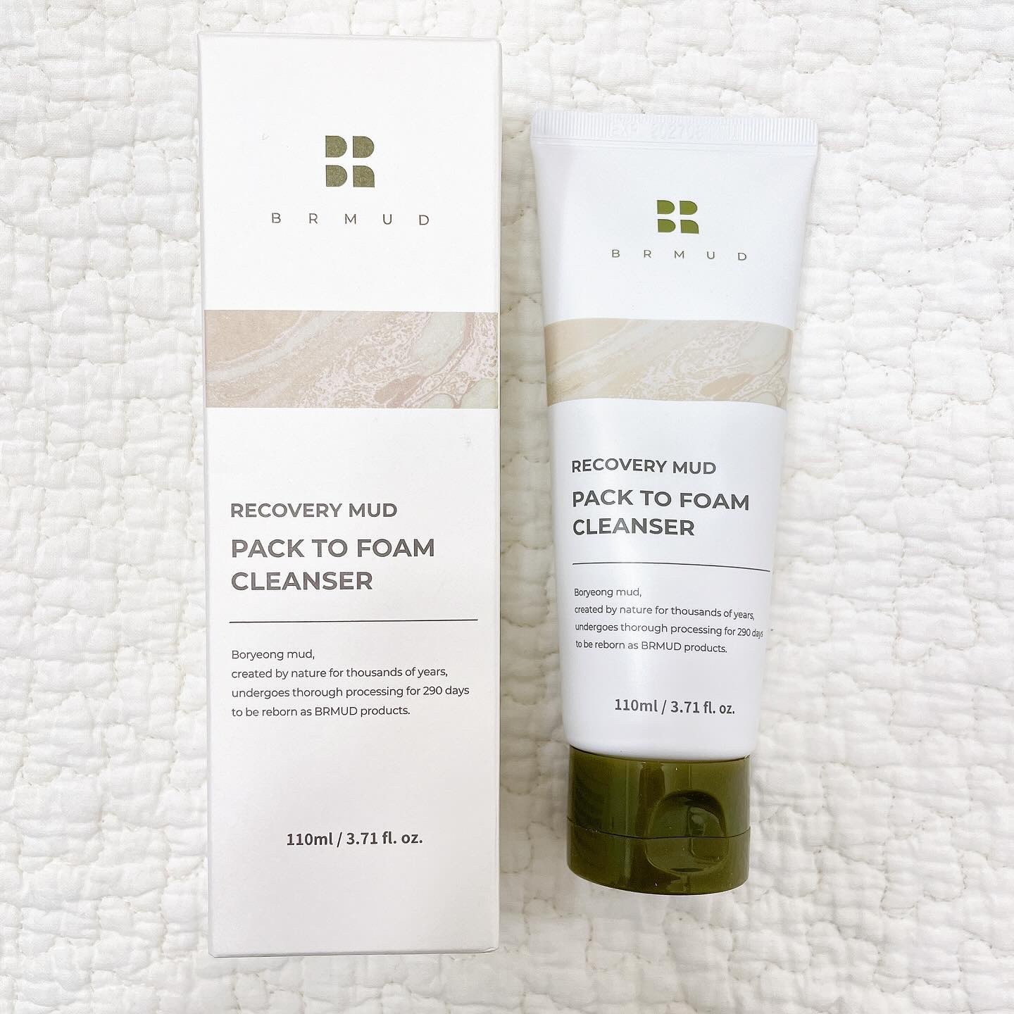 リカバリーマッドバックツーフォームクレンザー/BRMUD/洗顔フォームを使ったクチコミ（1枚目）