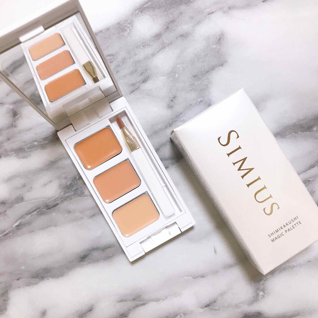 シミ隠しマジックパレット/シミウス/パレットコンシーラーを使ったクチコミ（1枚目）