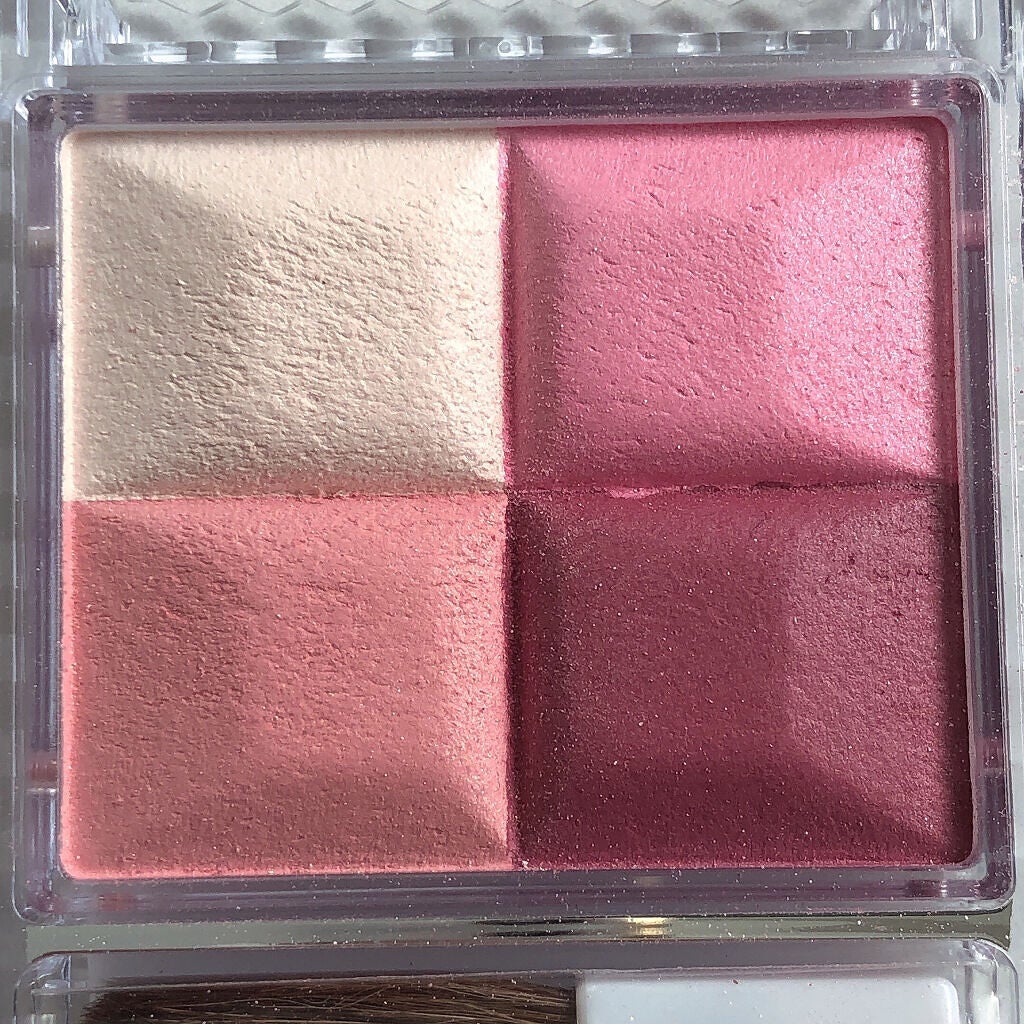 ミックスカラーチーク/CEZANNE/パウダーチークを使ったクチコミ(2枚目)