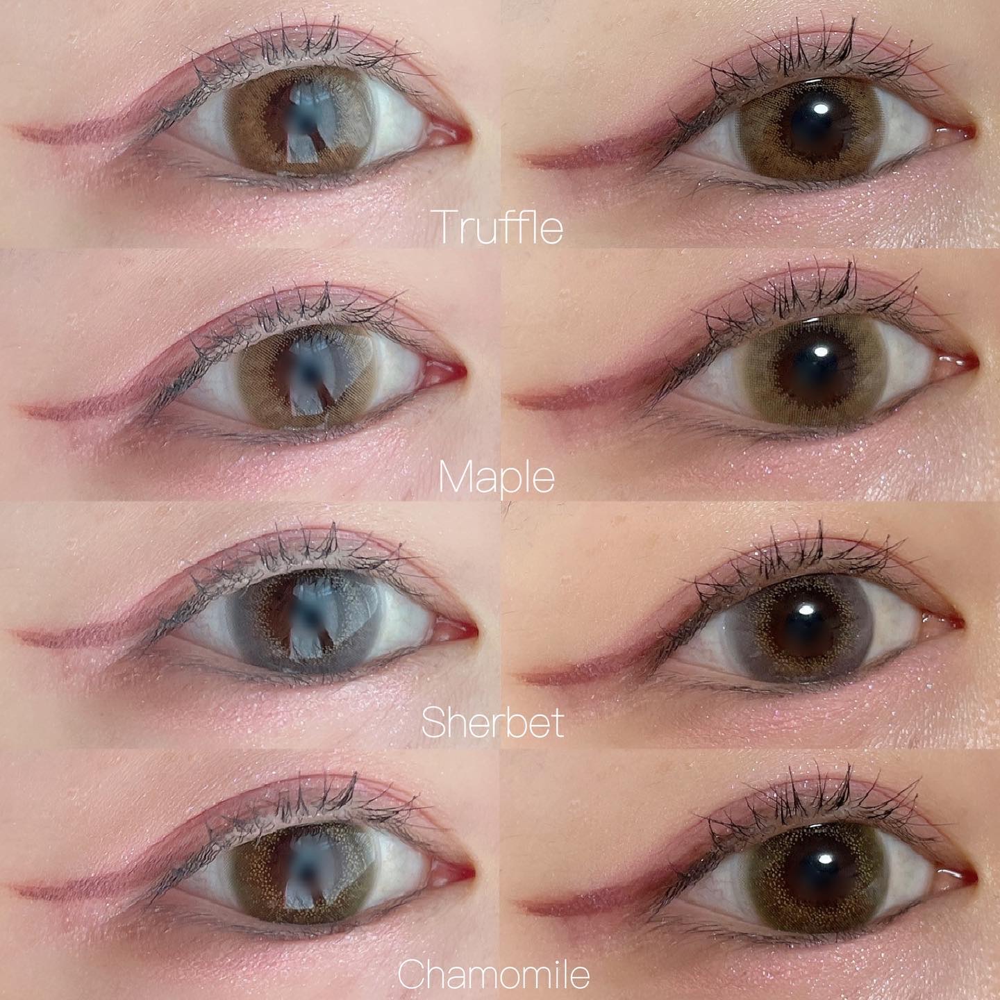 HARNE 1day/HARNE/ワンデー（１DAY）カラコンを使ったクチコミ（2枚目）