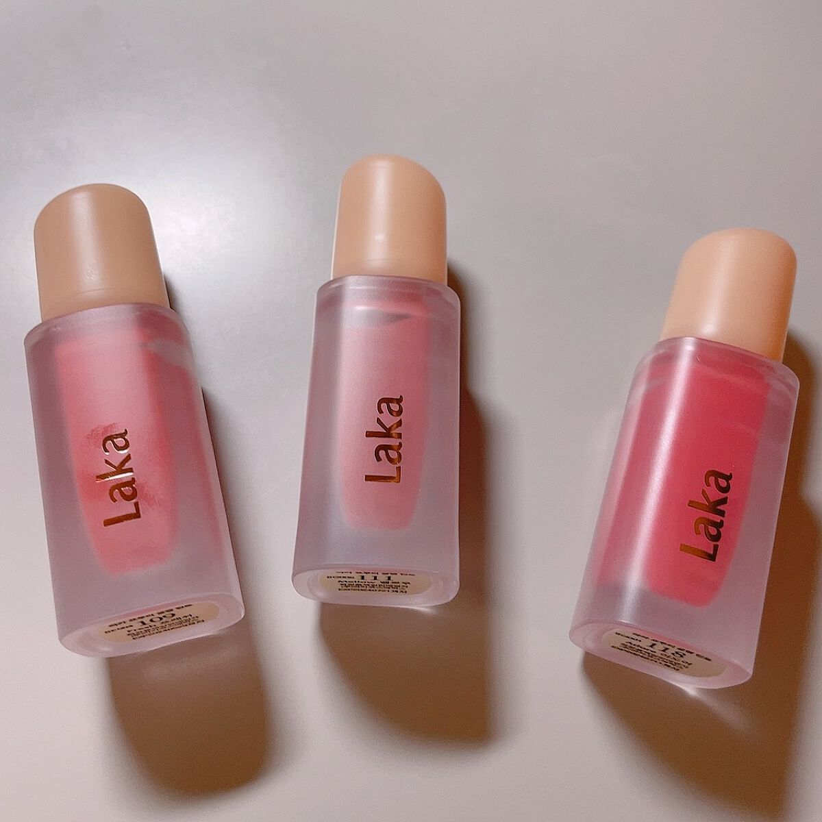 フルーティーグラムティント/Laka/リップティントを使ったクチコミ(1枚目)