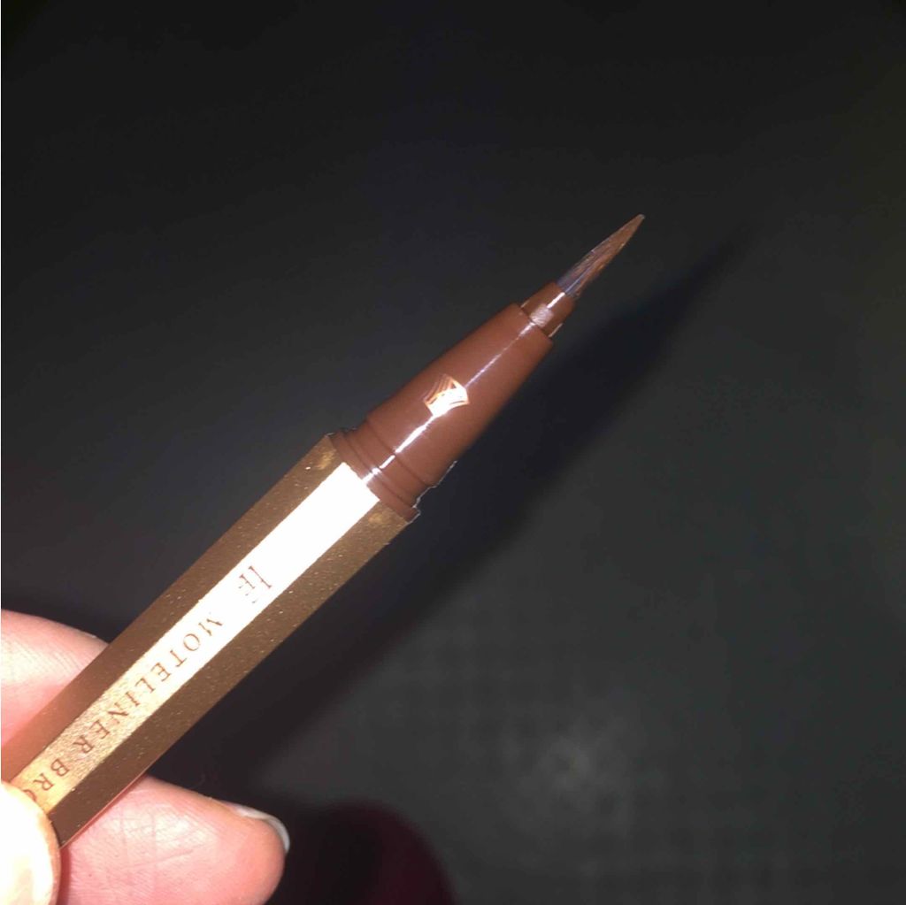 モテライナー リキッド/UZU BY FLOWFUSHI/リキッドアイライナーを使ったクチコミ（2枚目）