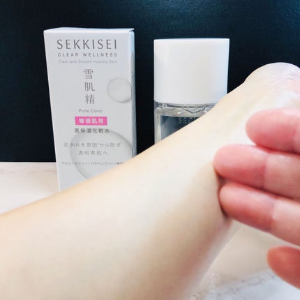 クリアウェルネス ピュア コンク/雪肌精/化粧水を使ったクチコミ(5枚目)