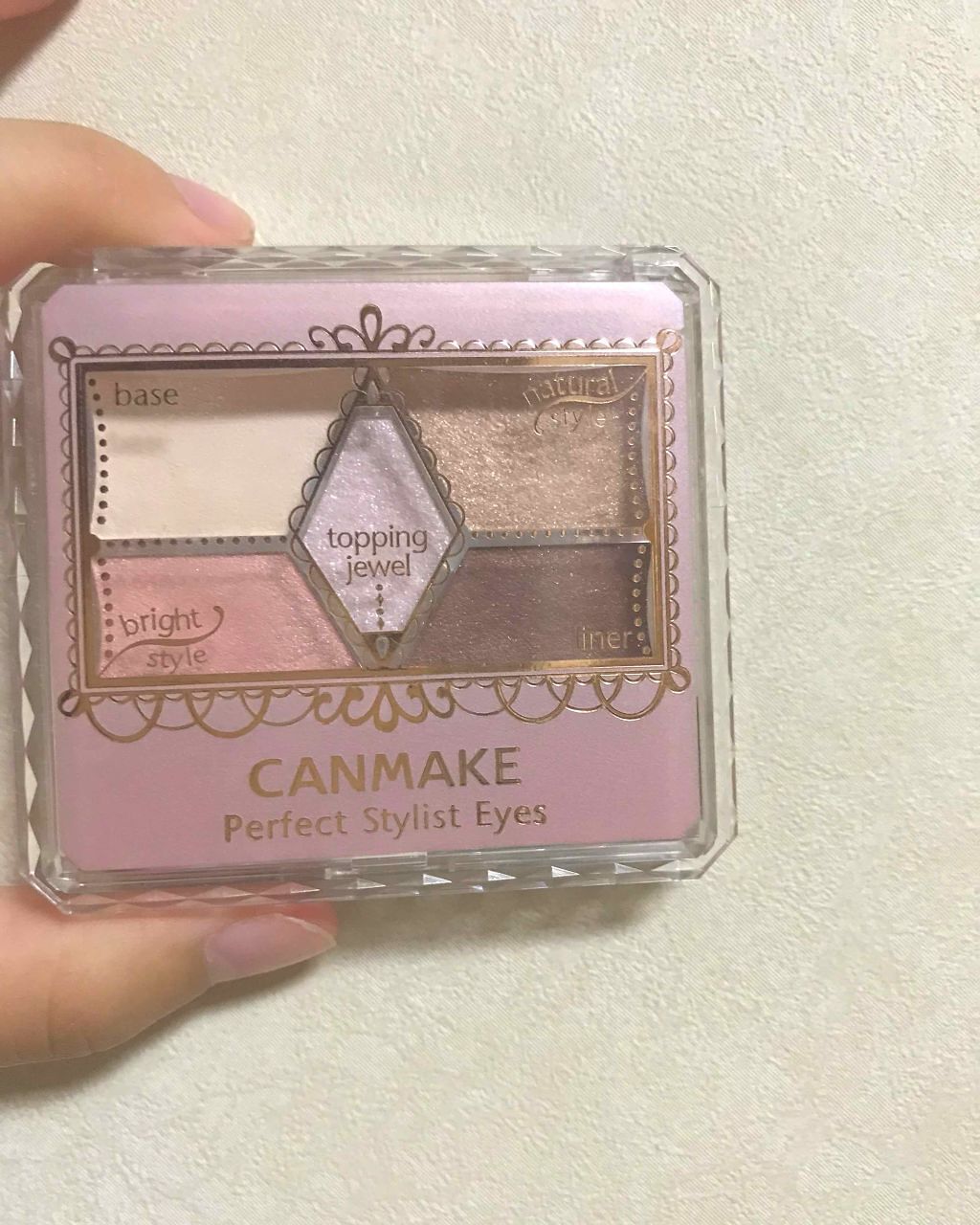 【旧品】パーフェクトスタイリストアイズ/キャンメイク/アイシャドウパレットを使ったクチコミ(1枚目)