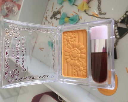 【旧品】パウダーチークス/キャンメイク/パウダーチークを使ったクチコミ(2枚目)