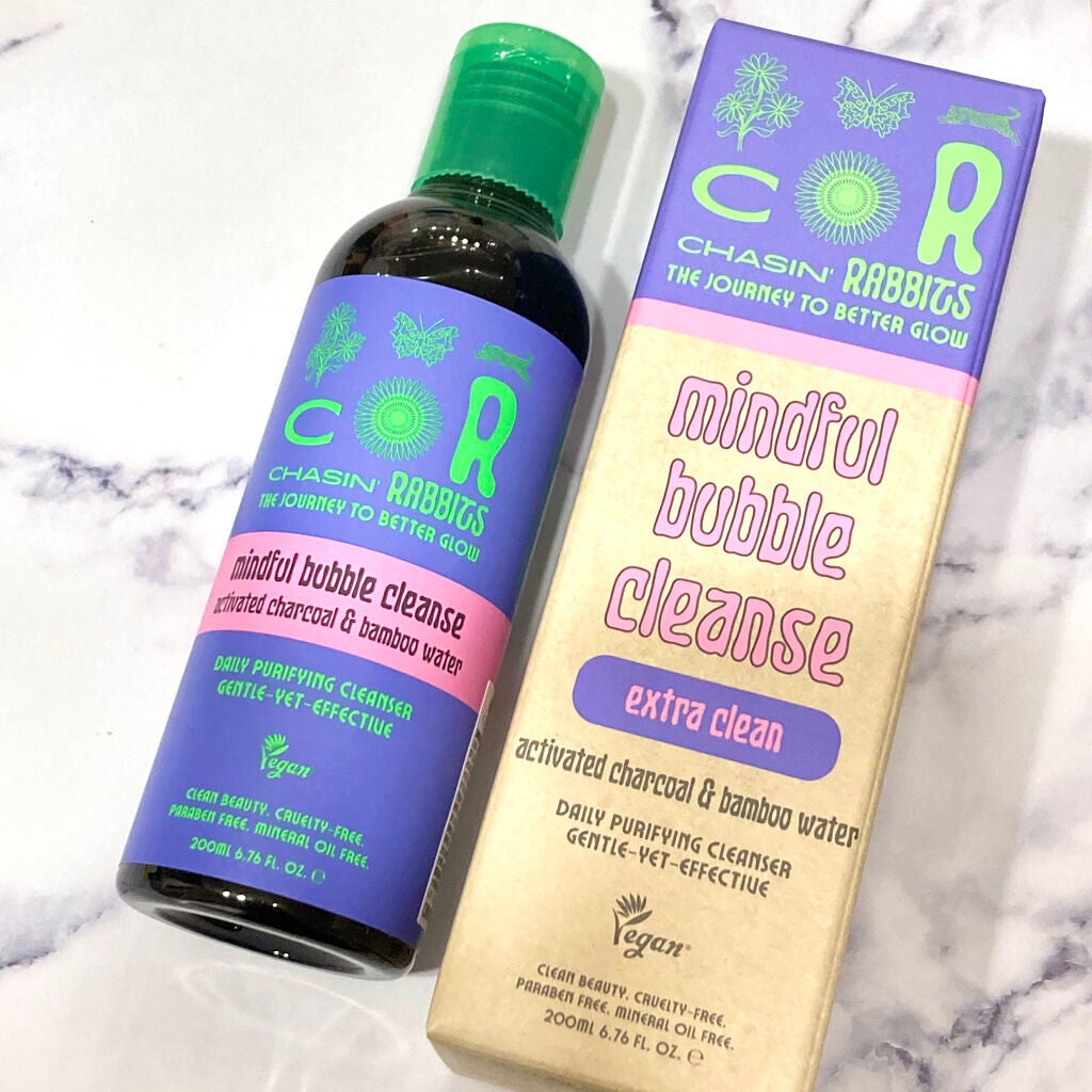 Mindful Bubble Cleanse/CHASIN'RABBITS/その他洗顔料を使ったクチコミ(4枚目)