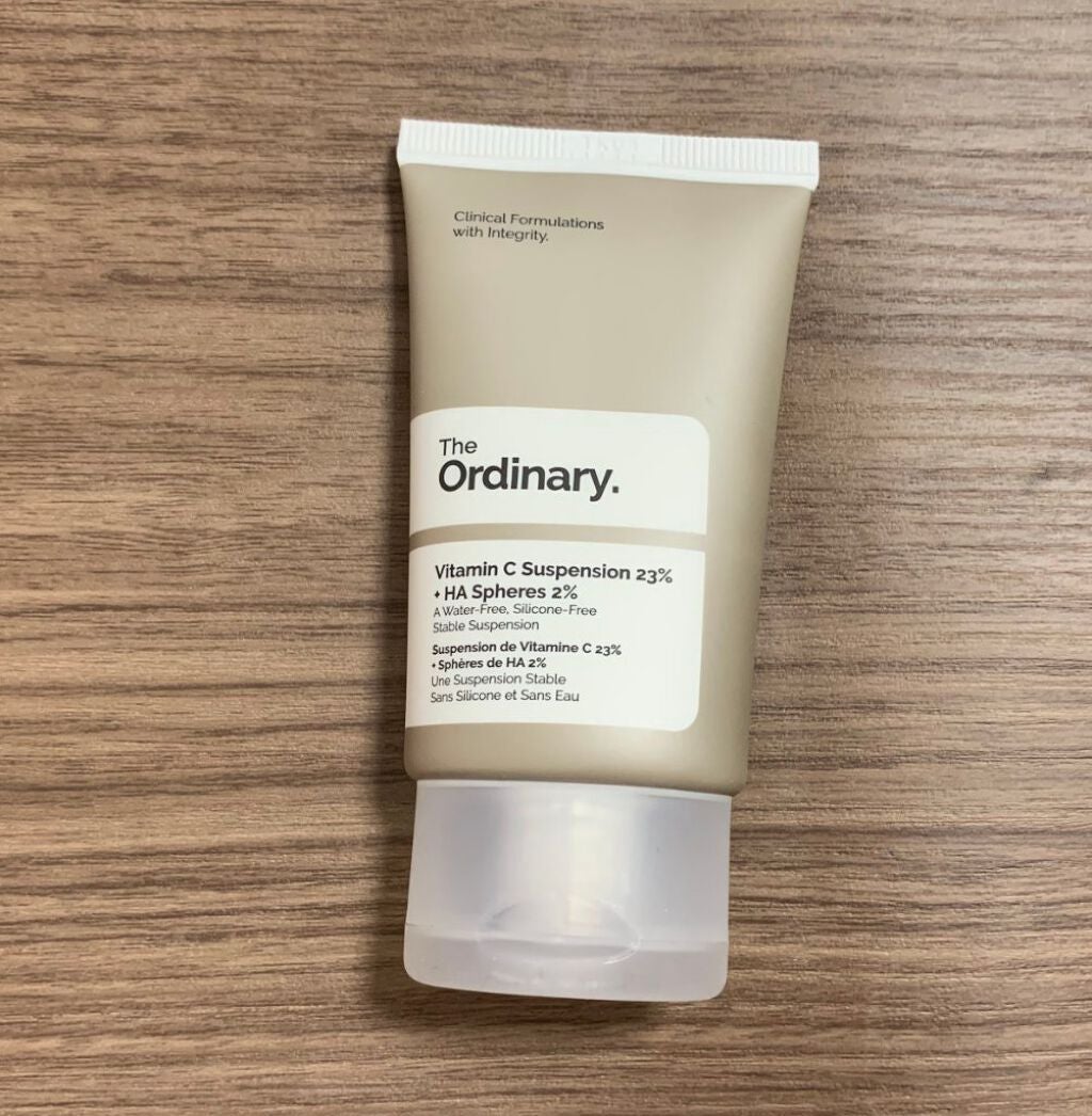 Cサスペンション23+HAスフィア2フェイスクリーム/The Ordinary/美容液を使ったクチコミ(1枚目)