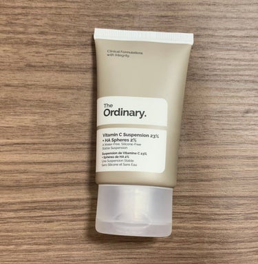 Vitamin C Suspension 23% + HA Spheres 2%/The Ordinary/美容液を使ったクチコミ（1枚目）