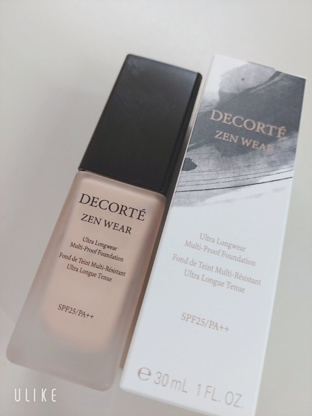ゼン ウェア フルイド/DECORTÉ/リキッドファンデーションを使ったクチコミ(1枚目)