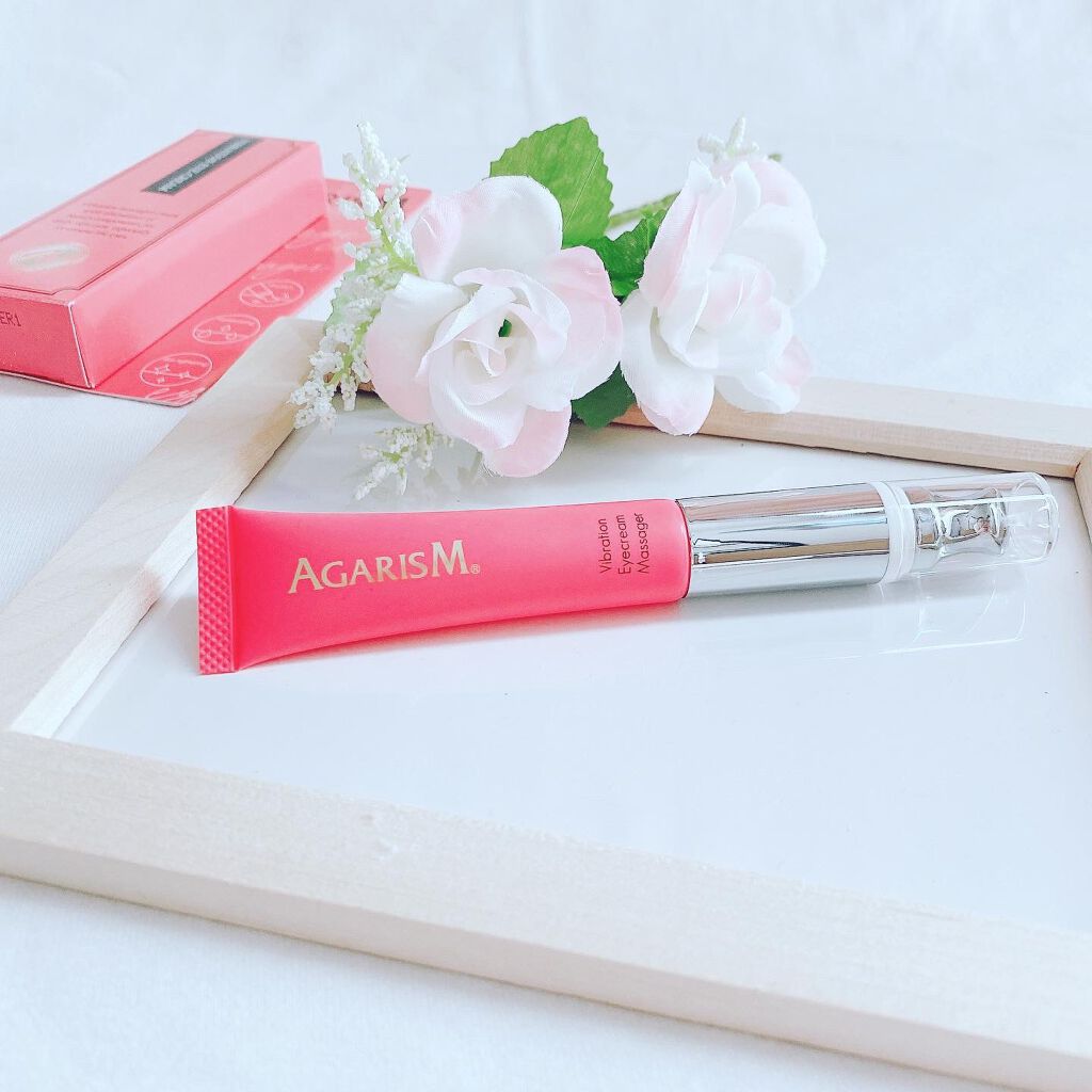 久美 on LIPS 「【振動で目元にアプローチ】#アガリズム#アイキュットマッサ..」(1枚目)