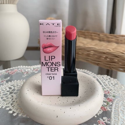 リップモンスター クリアトーン/KATE/口紅を使ったクチコミ(7枚目)
