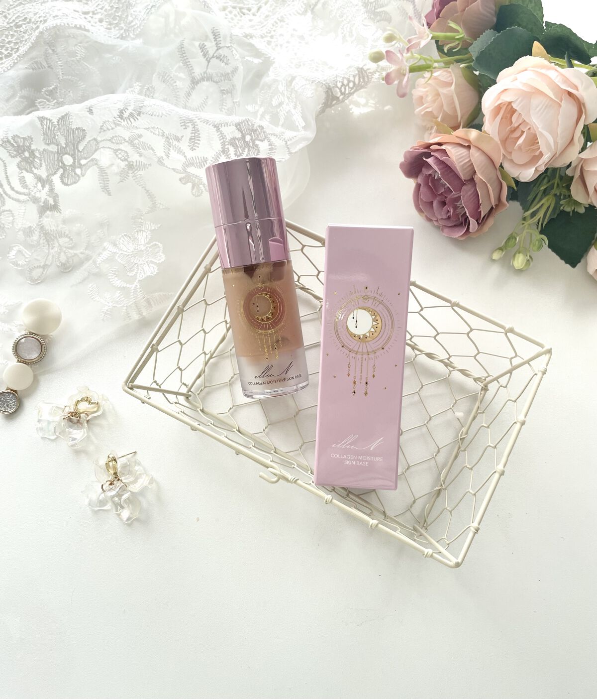 コラーゲンモイスチャースキンベース/illuN/化粧下地を使ったクチコミ（1枚目）