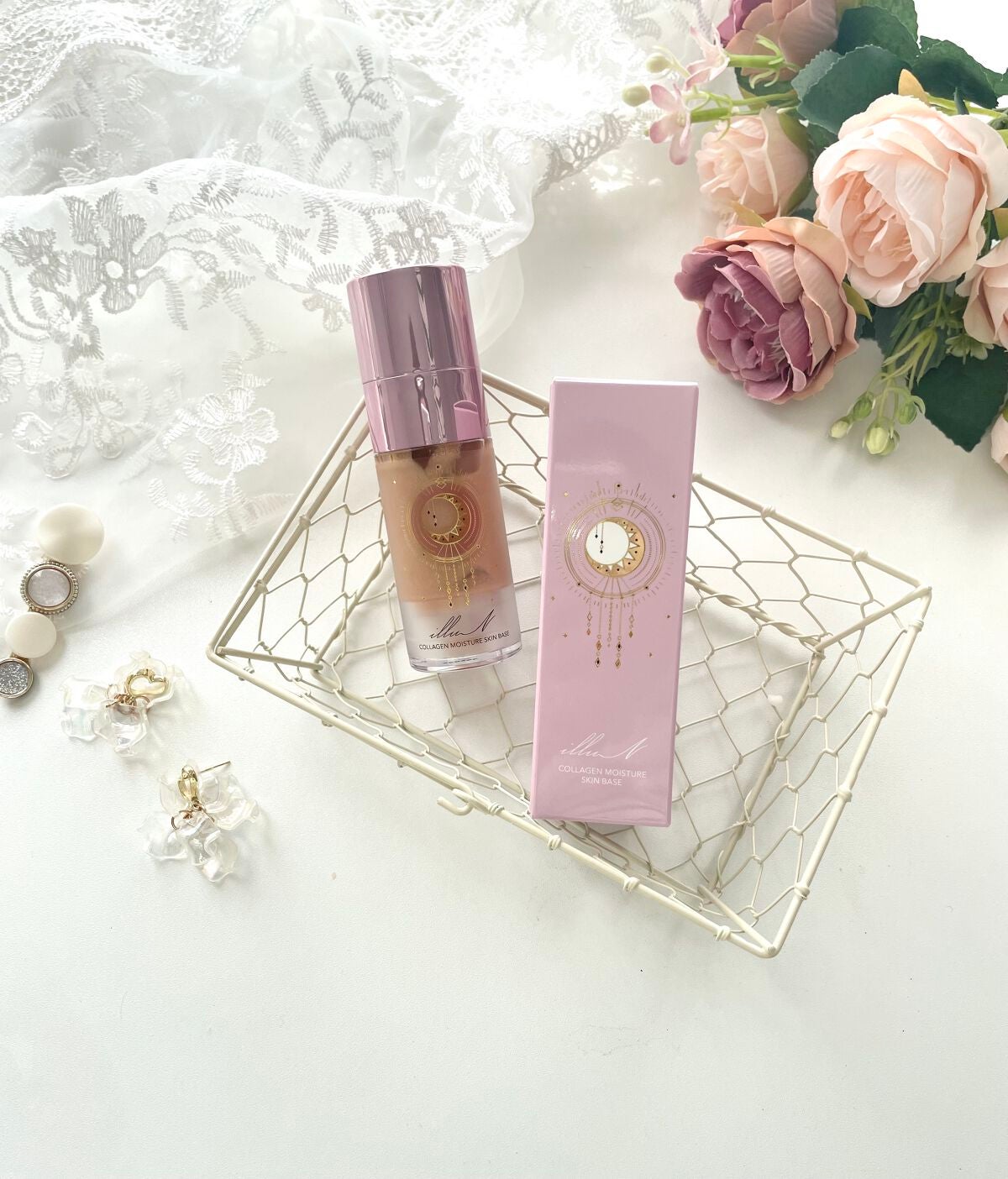 コラーゲンモイスチャースキンベース/illuN/化粧下地を使ったクチコミ(1枚目)