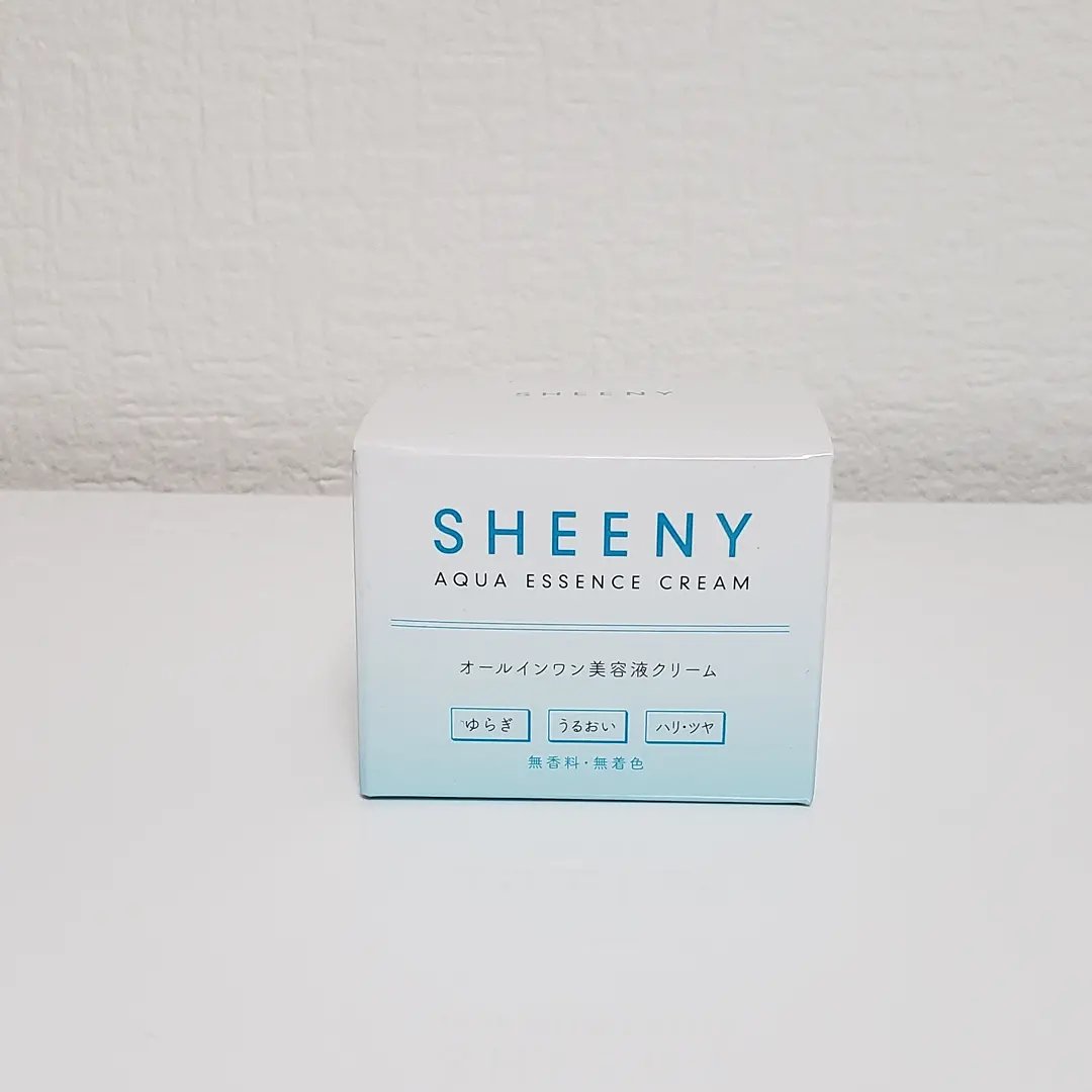 アクアエッセンスクリーム/SHEENY/フェイスクリームを使ったクチコミ（1枚目）