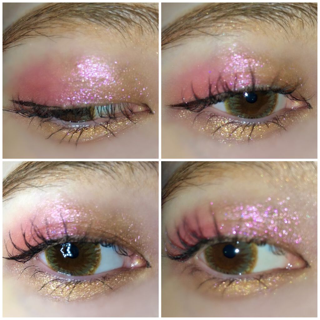 イロアソビ 4色アイパレット/iroasobi/アイシャドウパレットを使ったクチコミ(8枚目)