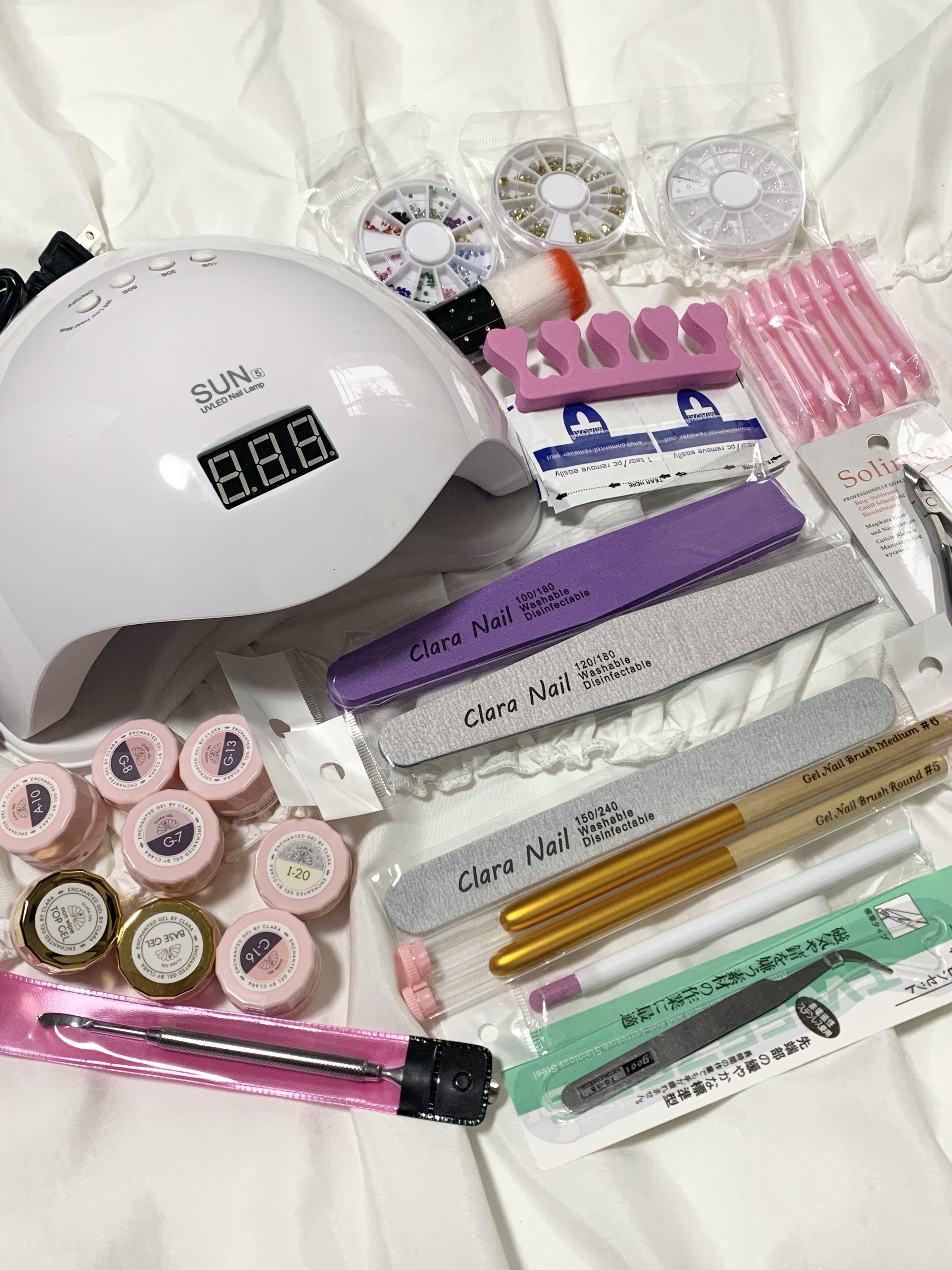 カラージェル/Clara Nail/ジェルネイルを使ったクチコミ（1枚目）