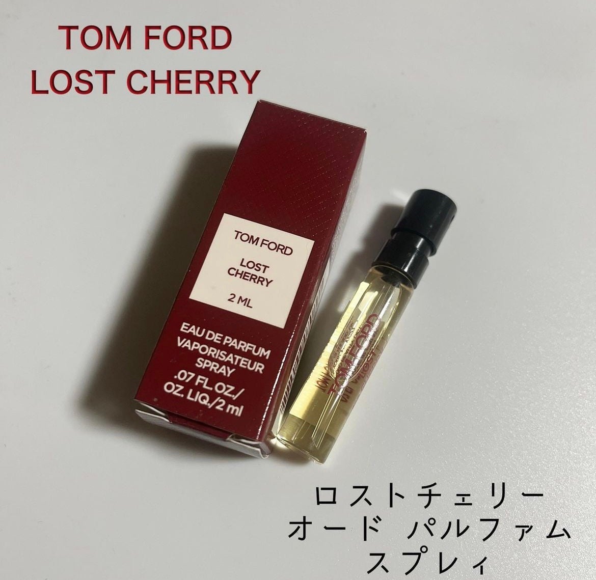 ロスト チェリー オード パルファム スプレィ/TOM FORD BEAUTY/香水(レディース)を使ったクチコミ(1枚目)