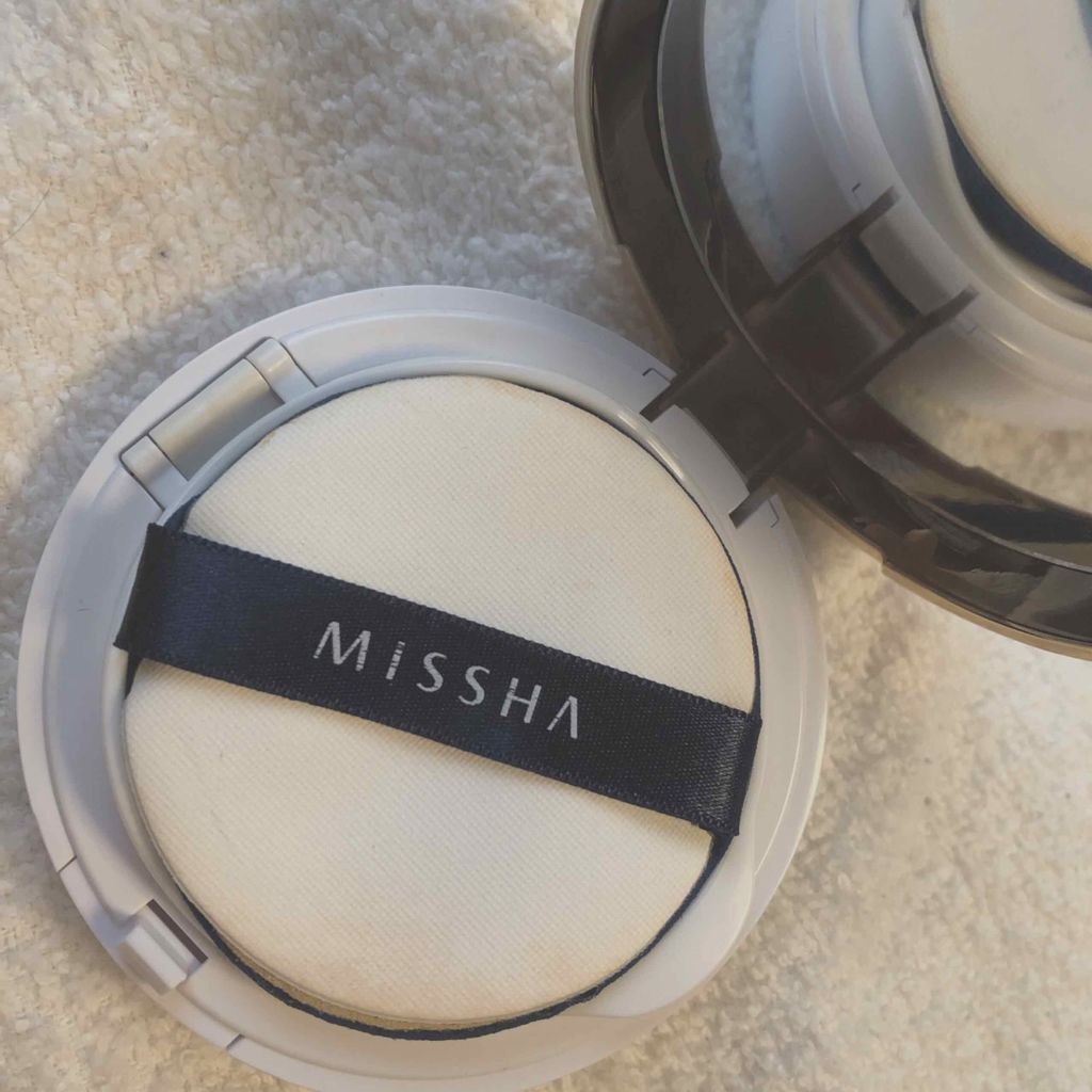 M クッション ファンデーション(モイスチャー)/MISSHA/クッションファンデーションを使ったクチコミ(3枚目)