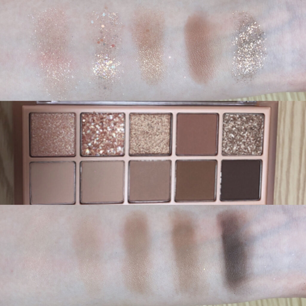 ベターザンパレット/rom&nd/アイシャドウパレットを使ったクチコミ（3枚目）