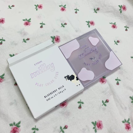 プレイカラーアイズ ≪ミルキーコレクション≫/ETUDE/アイシャドウパレットを使ったクチコミ(1枚目)