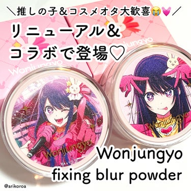 Wonjungyo ウォンジョンヨ フィクシングブラーパウダー Nのクチコミ「Wonjungyoの大人気パウダーがリニューアル🙌🏻💕

ウォンジョンヨ フィクシングブラーパ.....」（1枚目）