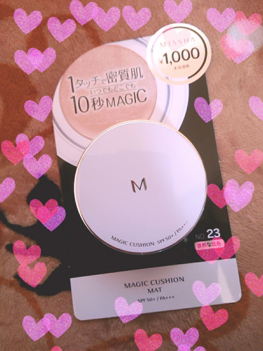 M クッションファンデーション(マット)/MISSHA/クッションファンデーションを使ったクチコミ(1枚目)