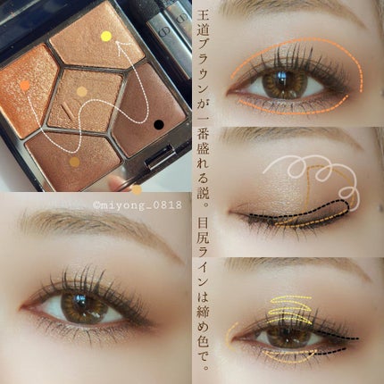 【旧】サンク クルール クチュール/Dior/アイシャドウパレットを使ったクチコミ(4枚目)