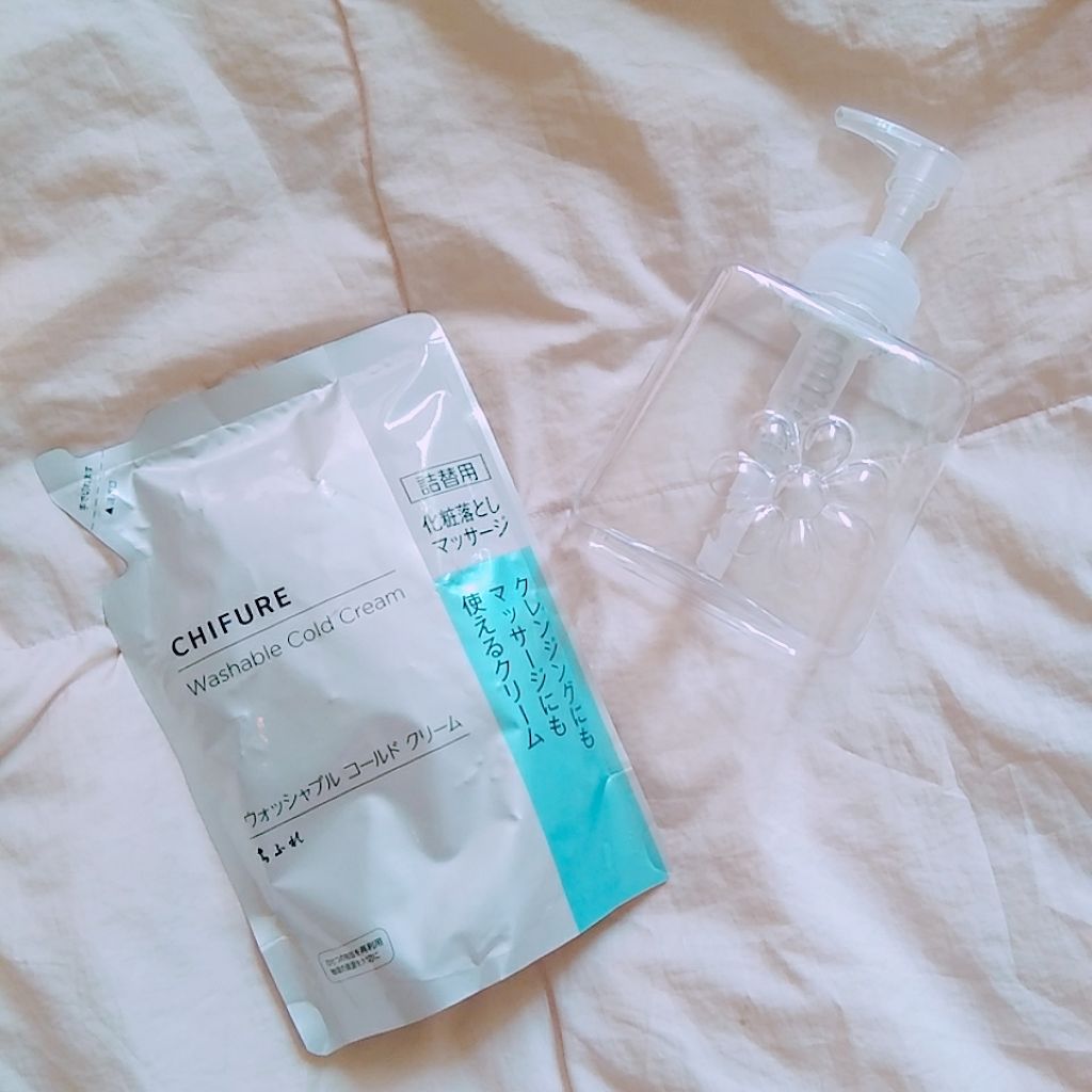 ウォッシャブル コールド クリーム/ちふれ/クレンジングクリームを使ったクチコミ（1枚目）