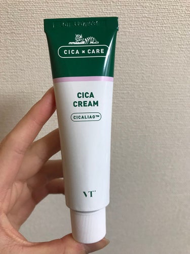 VT CICA クリームのクチコミ「 
【使った商品】VT CICAクリーム
【商品の特徴】鎮静効果があると言われているCICAが.....」（1枚目）