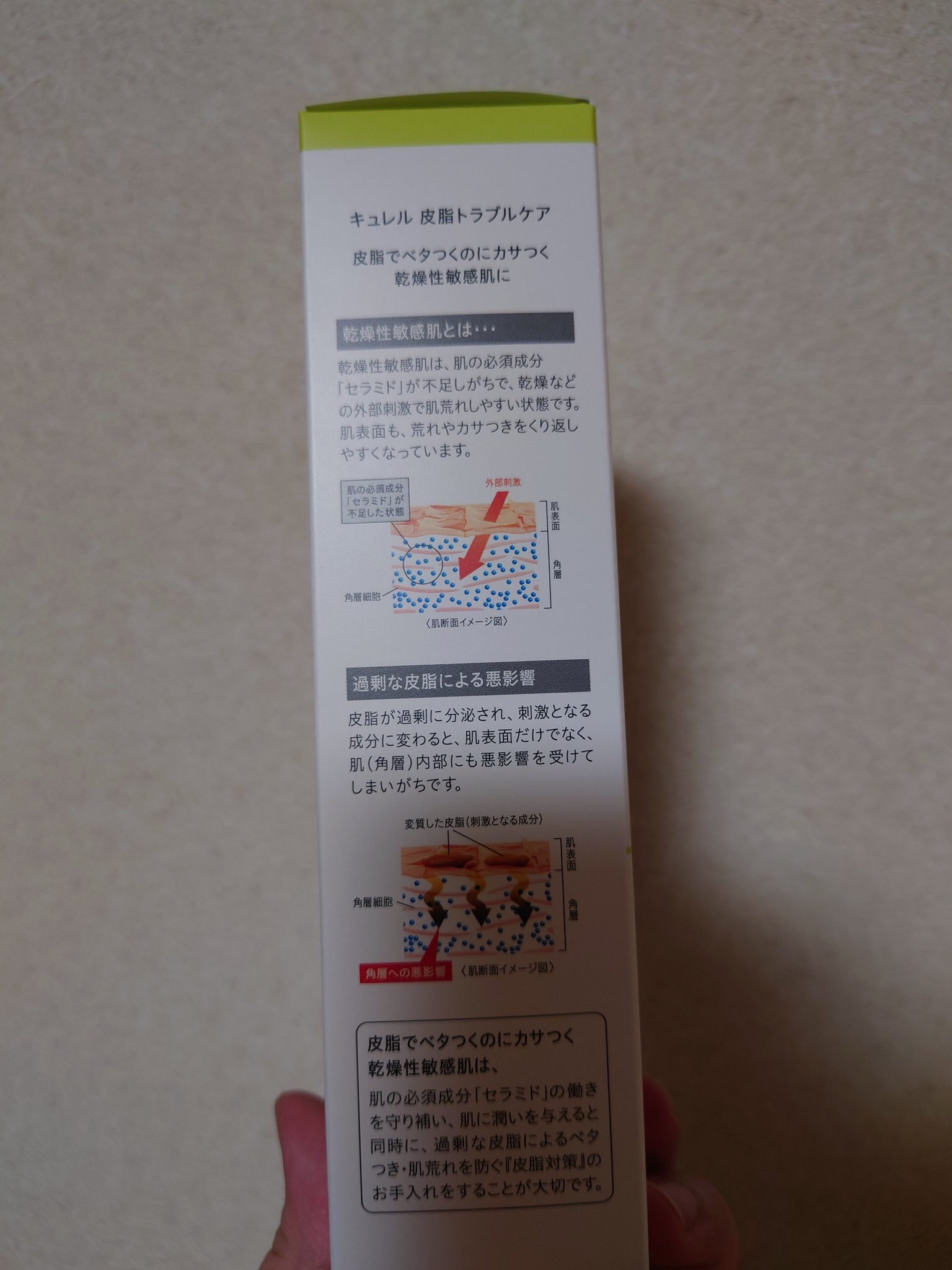 皮脂トラブルケア 化粧水/キュレル/化粧水を使ったクチコミ（3枚目）