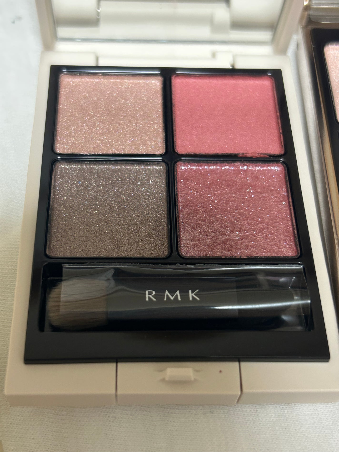 RMK シンクロマティック アイシャドウパレット/RMK/アイシャドウパレットを使ったクチコミ(1枚目)