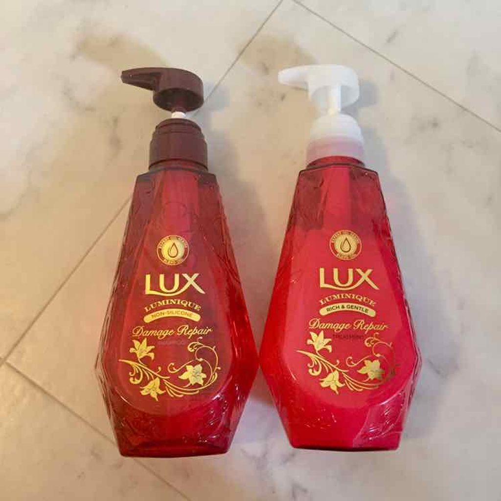 ルミニーク ダメージリペア シャンプー/トリートメント/LUX/市販シャンプーを使ったクチコミ(1枚目)
