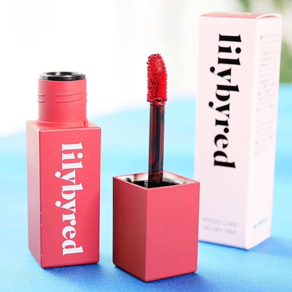 ムードライアー ベルベットティント/lilybyred/リップティントを使ったクチコミ（1枚目）