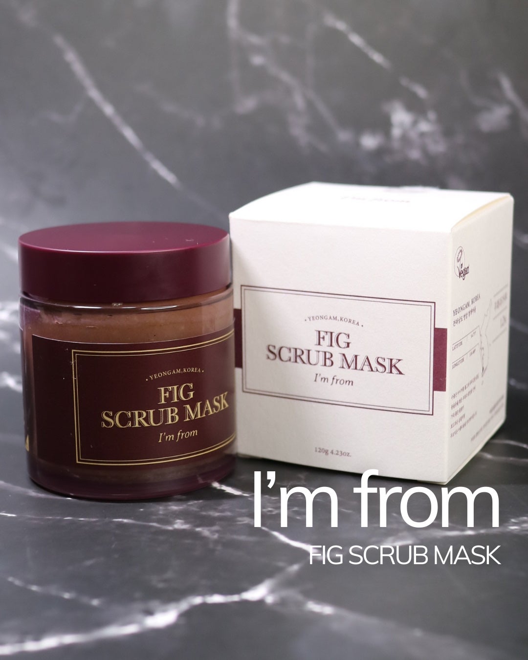 フィグスクラブマスク/I'm from/スクラブ・ゴマージュを使ったクチコミ(1枚目)