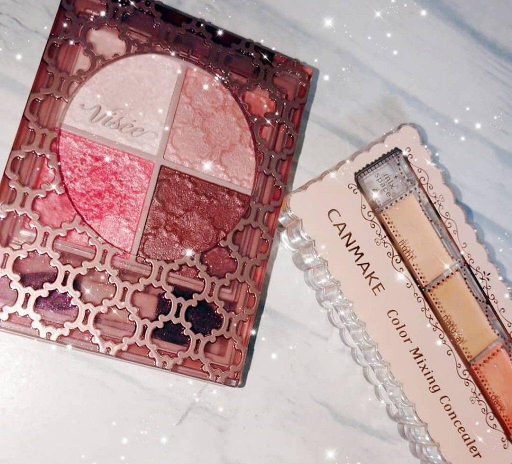 カラーミキシングコンシーラー/キャンメイク/パレットコンシーラーを使ったクチコミ（1枚目）