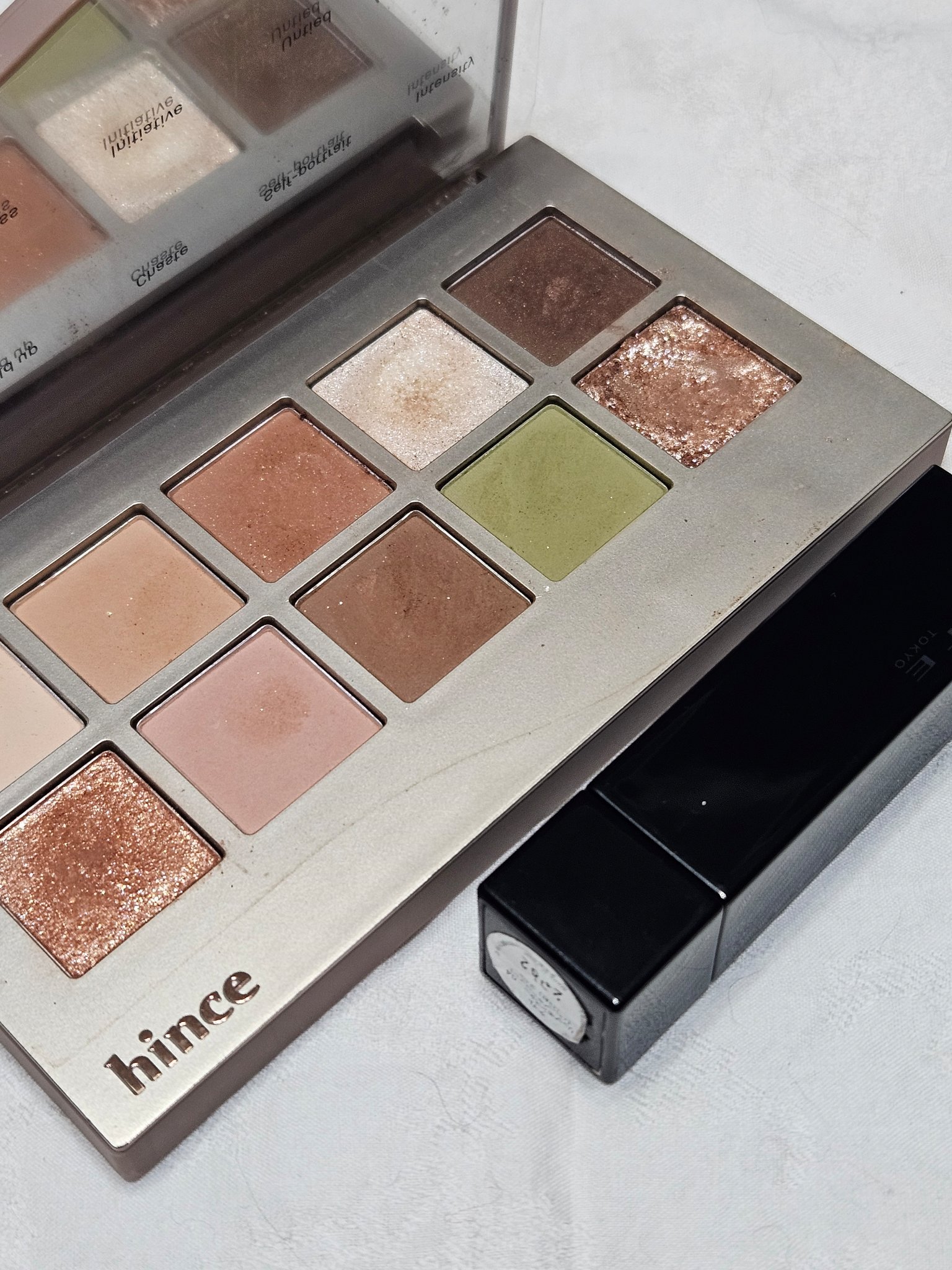 ニューデップスアイシャドウパレット/hince/アイシャドウパレットを使ったクチコミ（1枚目）