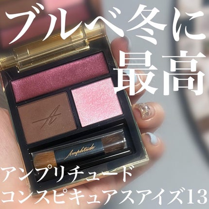 コンスピキュアス アイズ 13 ピンクブラウン/Amplitude/アイシャドウパレットを使ったクチコミ(1枚目)