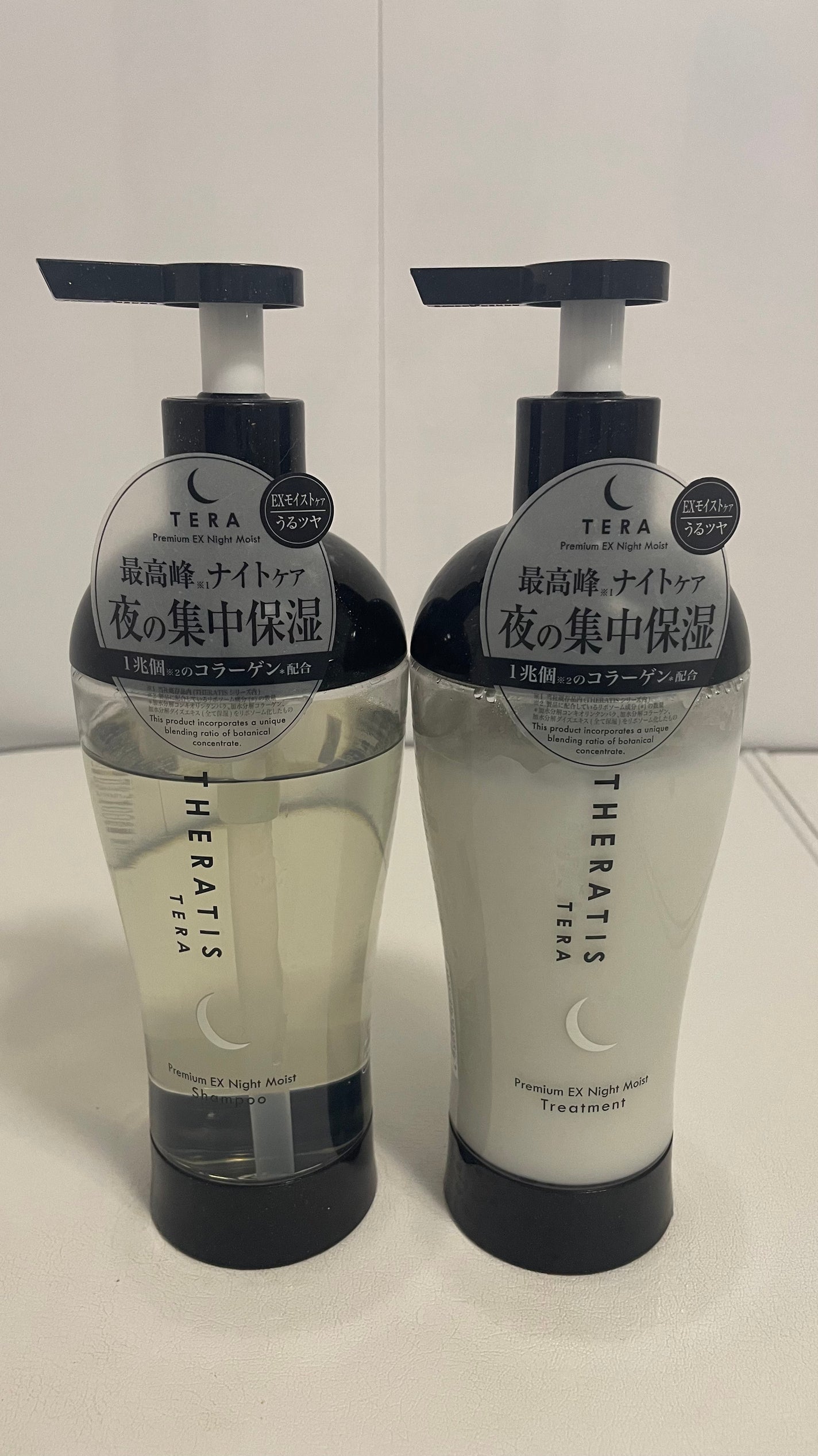 セラティス テラ プレミアム EX ナイト モイスト シャンプー/ヘアトリートメント/THERATIS/市販シャンプーを使ったクチコミ(1枚目)
