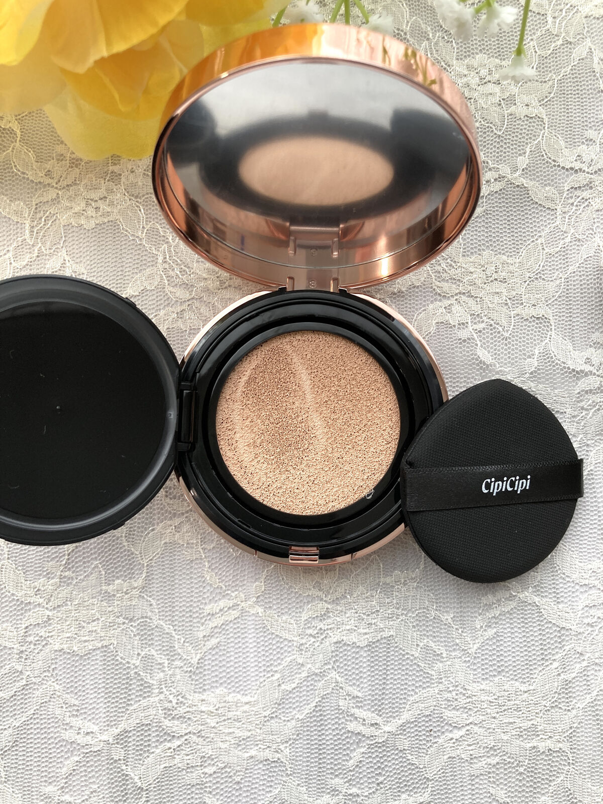 シピシピ フィットスキンクッション/CipiCipi/クッションファンデーションを使ったクチコミ（3枚目）